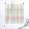 Pastel Rainbow Madras Plaid Check Tartan Lgbtqia Pride Colorful Spring Summer Custom Printed Fabric by Spoonflower Various Fabrics by the Yard or Fat Quarter